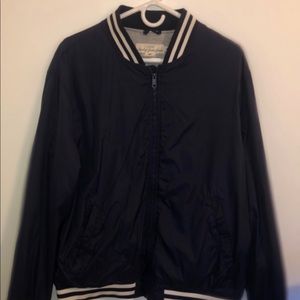 Nylon baseball jacket
